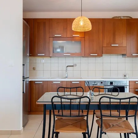 Sithoniars 2nd Floor Center With Amazing Seaview Lejlighed