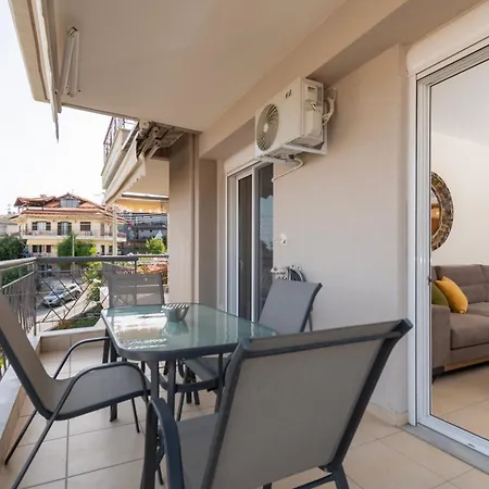 Sithoniars 2nd Floor Center With Amazing Seaview Lejlighed