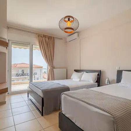 아파트 Sithoniars 2nd Floor Center With Amazing Seaview