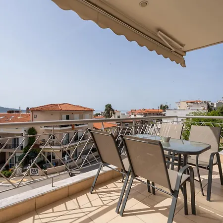 Sithoniars 2nd Floor Center With Amazing Seaview 아파트 *